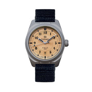 Formex Swiss Automatic Titanium Field Watch with Golden Honey Dial #0660.1.6585.822