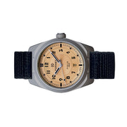 Formex Swiss Automatic Titanium Field Watch with Golden Honey Dial #0660.1.6585.822