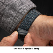 Formex Swiss Automatic Field Watch with Petrol Blue Dial and Velcro Strap #0660.1.6533.121 Optional Strap