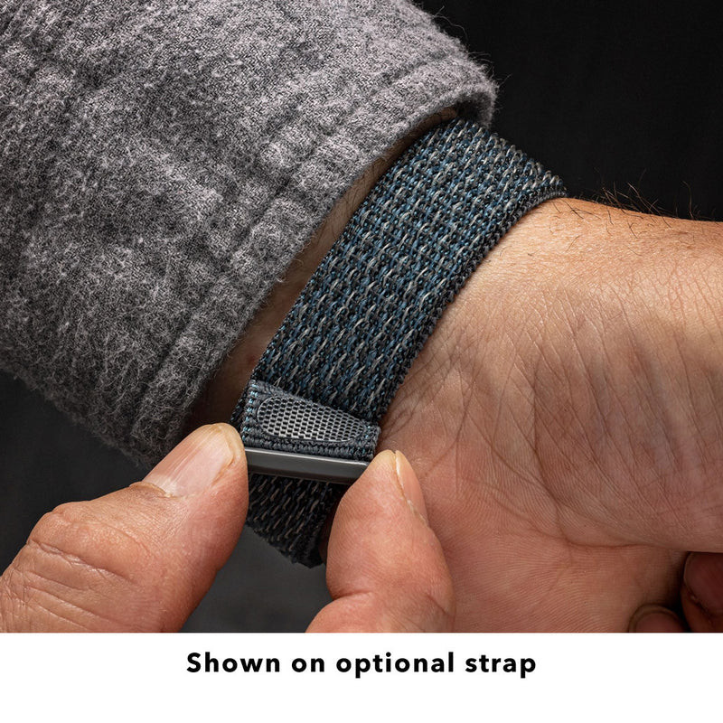 Formex Swiss Automatic Field Watch with Ultra-Violet Dial and Velcro Strap #0660.1.6593.121 optional