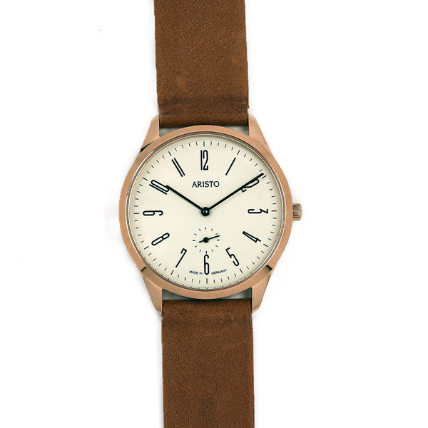 Aristo Bauhaus Dress Watch with Small Seconds #0H20 zoom