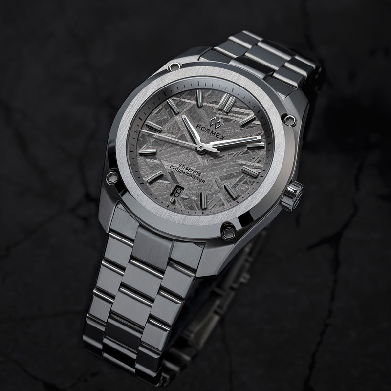 Formex Essence ThirtyNine LIMITED EDITION Swiss Automatic Chronometer with Meteorite Dial #0333-9-6699-100 lifestyle
