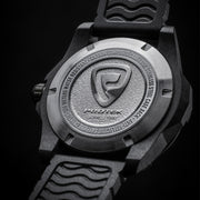 Protek Carbon Composite Tritium Dive Watch 1000 Series Blackout #PT1001 back