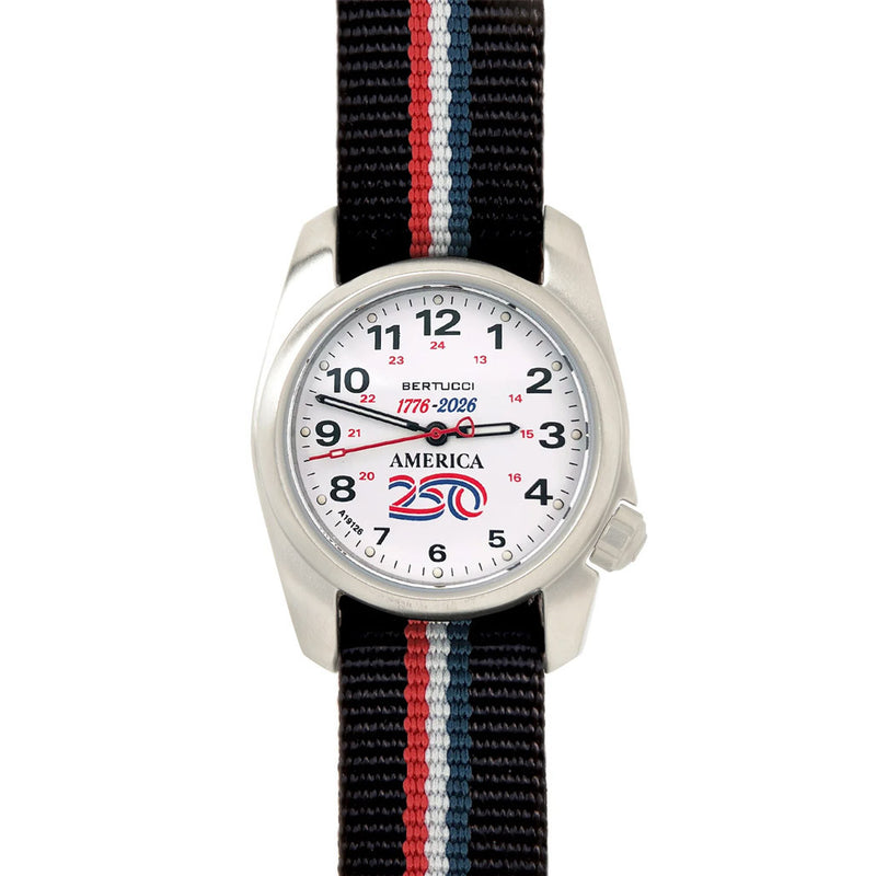 Bertucci A-1S America 250 White Dial Watch #10025