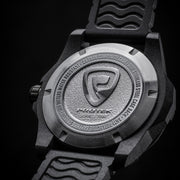 Protek Carbon Composite Tritium Dive Watch 1000 Series with Orange Accents #PT1004O