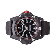 Protek Carbon Composite Official USMC Tritium Dive Watch with Red Accents #PT1012-USMC side