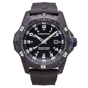 Protek Carbon Composite Official USMC Tritium Dive Watch with Blue Accents #PT1013-USMC zoom