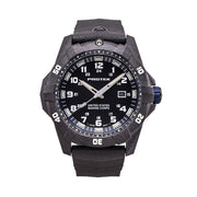Protek Carbon Composite Official USMC Tritium Dive Watch with Blue Accents #PT1013-USMC
