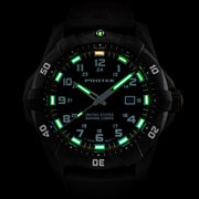 Protek Carbon Composite Official USMC Tritium Dive Watch with Sand Accents #PT1016D-USMC