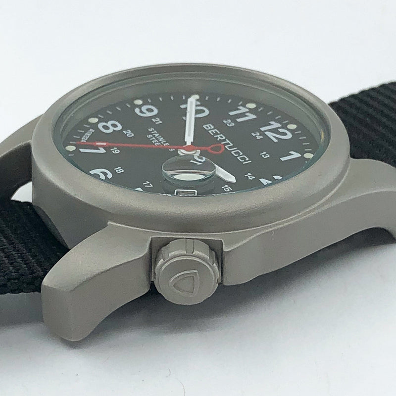 Bertucci A-1S Super Field Watch with Black Nylon Strap #10600
