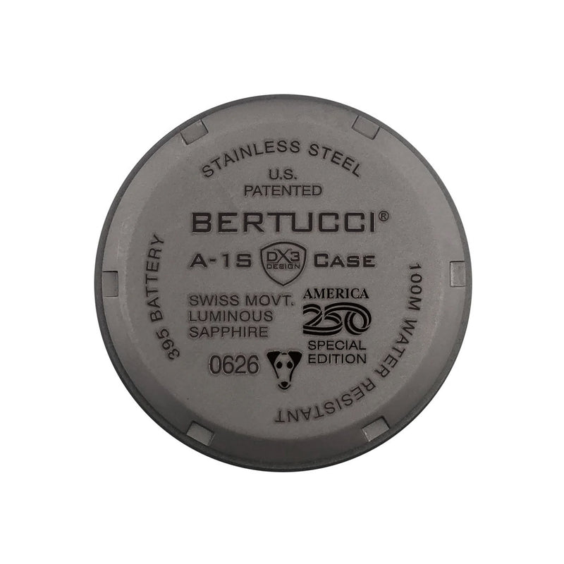 Bertucci A-1S America 250 White Dial Watch with Swiss Movement #10606