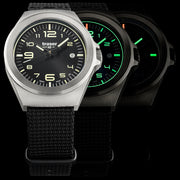 Traser P59 Essential S Black Dial Watch w/Trigalight® + Super-LumiNova #108637 lifestyle