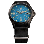 Traser P67 Officer Pro Gunmetal with SkyBlue Dial and Tritium #108647 zoom