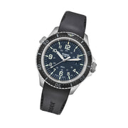 Traser P67 Swiss-Made 500M Dive Watch with Blue Dial and Tritium #109374 tilt