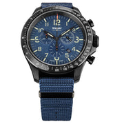 Traser P67 Officer Pro Chronograph Blue Tritium Watch #109461