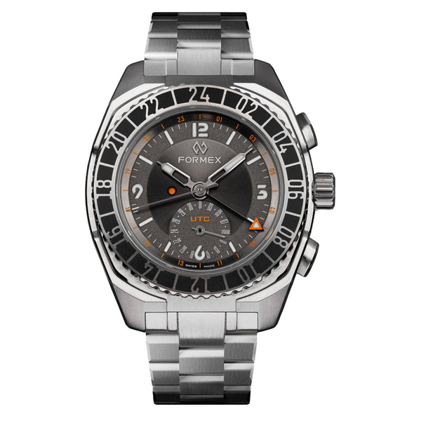 Formex Stratos UTC Automatic 41mm Watch with Grey Dial #1101.1.6421.111