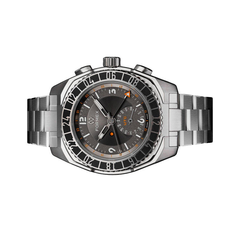 Formex Stratos UTC Automatic 41mm Watch with Grey Dial #1101.1.6421.111