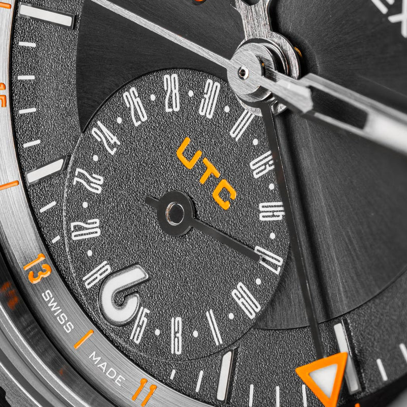 Formex Stratos UTC Automatic 41mm Watch with Grey Dial #1101.1.6421.111