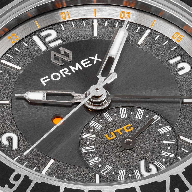Formex Stratos UTC Automatic 41mm Watch with Grey Dial #1101.1.6421.111
