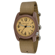 Bertucci DX3 Field Watch, 40mm Resin Case, Coyote Nylon Strap, Patrol Khaki  Dial - 11021 zoom