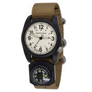 Bertucci DX3 Field Watch with Stone Dial and Compass #11104 zoom
