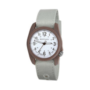 Bertucci DX3 Canvas Polycarbonate Unibody Watch with Beige Comfort Strap #11105