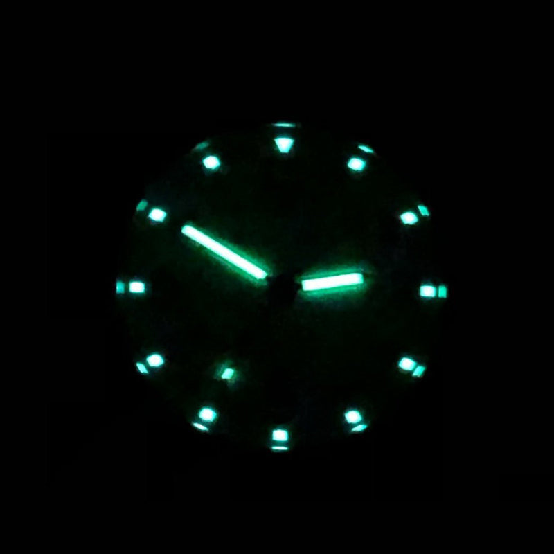 Bertucci DX3 Field Watch with Black Dial and Camo Strap #11111 lime