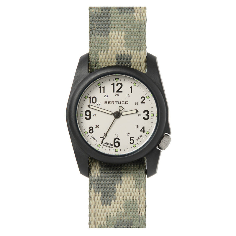 Bertucci DX3 Field Watch with Stone Color Dial and Digital Camo Strap #11112 zoom