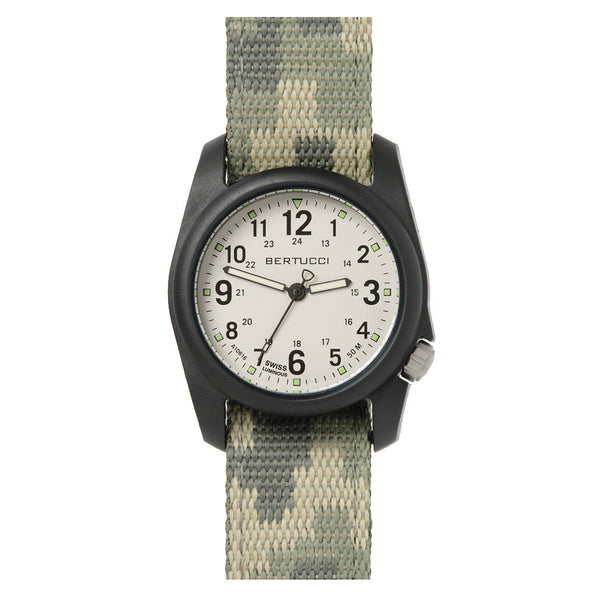 Bertucci DX3 Field Watch with Stone Color Dial and Digital Camo Strap #11112 zoom