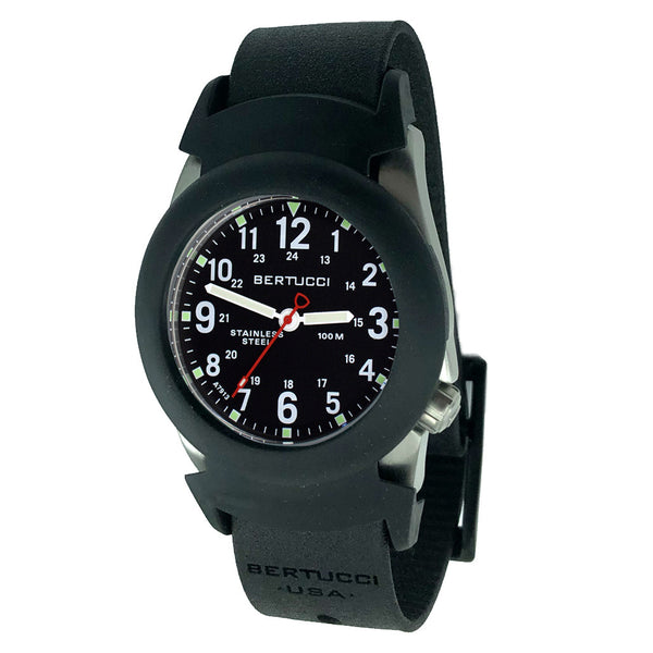 Bertucci Construction King Black Dial Watch with Black Strap and Pro-Guard #11114 zoom