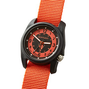Bertucci DX3 Field Watch with Base Camp Orange Dial #11119