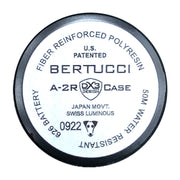 Bertucci DX3 Field Watch with Base Camp Orange Dial #11119 back