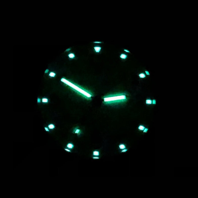 Bertucci DX3 Field Watch with Base Camp Orange Dial #11119 lume