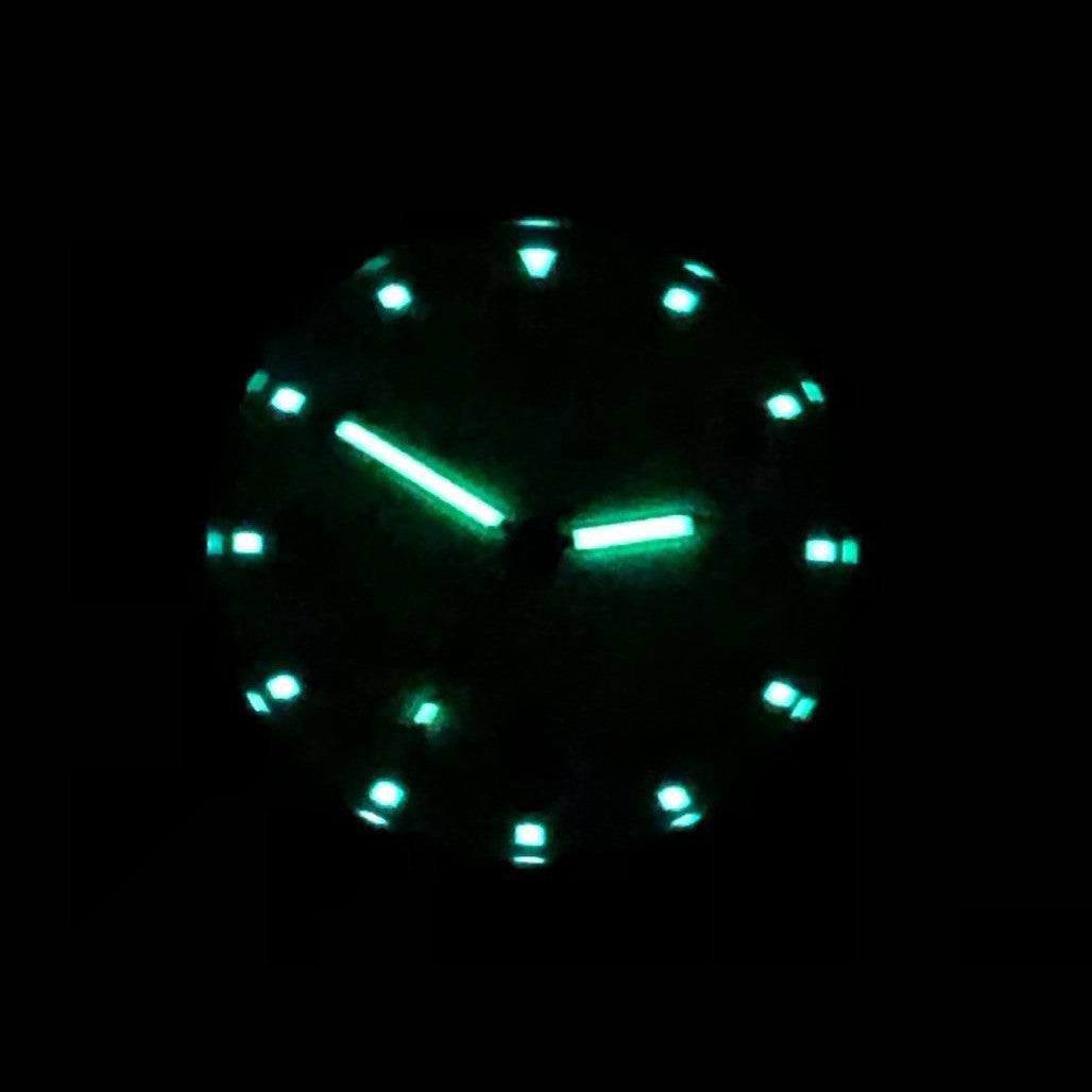 Bertucci DX3 Plus Field Watch with Orange Blaze Dial #11121 — Long