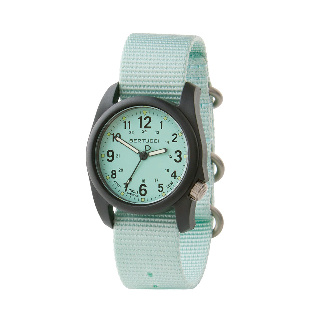 Bertucci DX3 Field Watch with Sage Dial #11132 — Long Island Watch