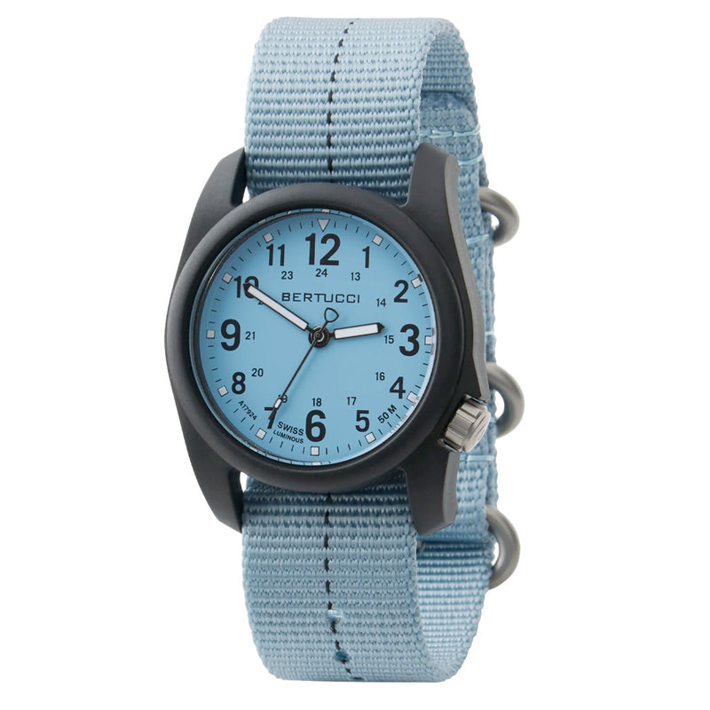 Bertucci DX3 Field Watch with Aquamarine Dial #11133