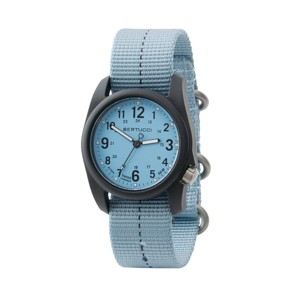 Bertucci DX3 Field Watch with Aquamarine Dial #11133