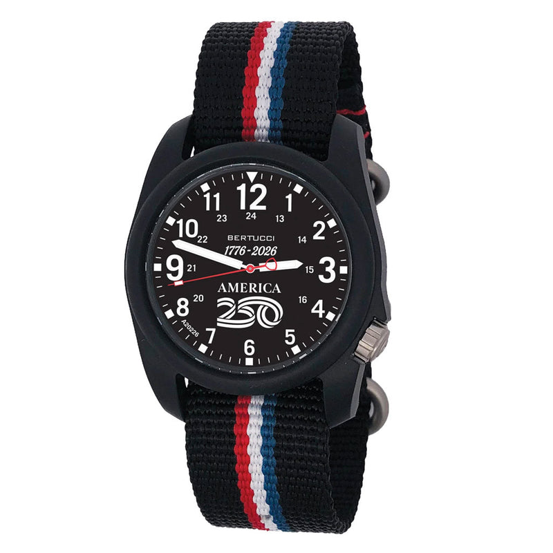 Bertucci DX3 Field America 250 Black Dial Watch #11156