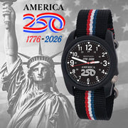 Bertucci DX3 Field America 250 Black Dial Watch #11156