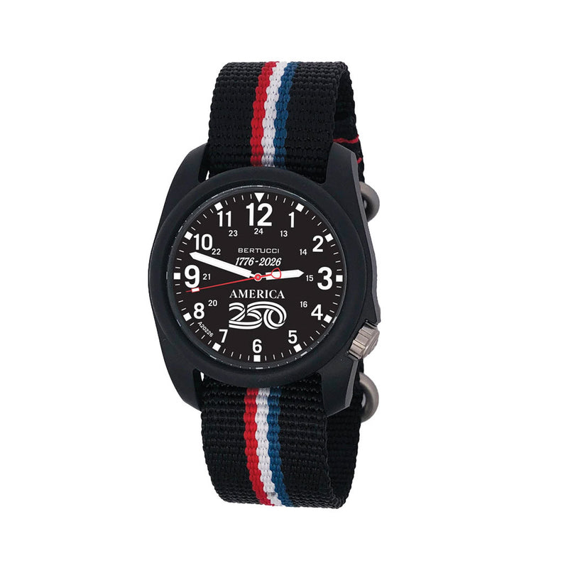 Bertucci DX3 Field America 250 Black Dial Watch #11156