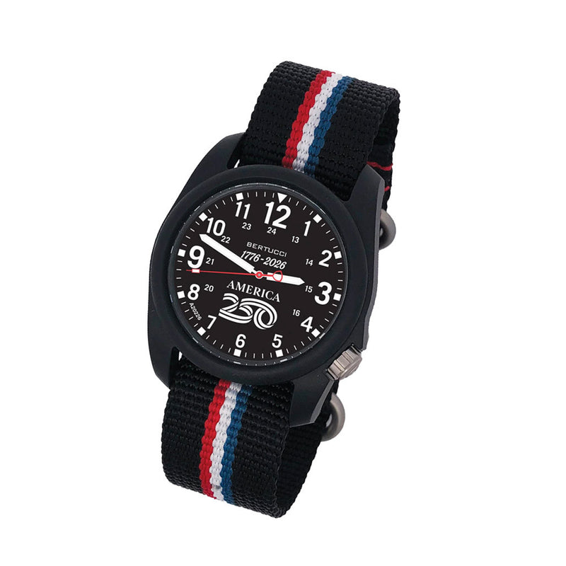 Bertucci DX3 Field America 250 Black Dial Watch #11156
