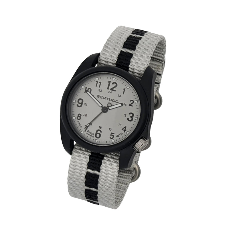Bertucci DX3 Edge in Onyx with Silver Strap #11163