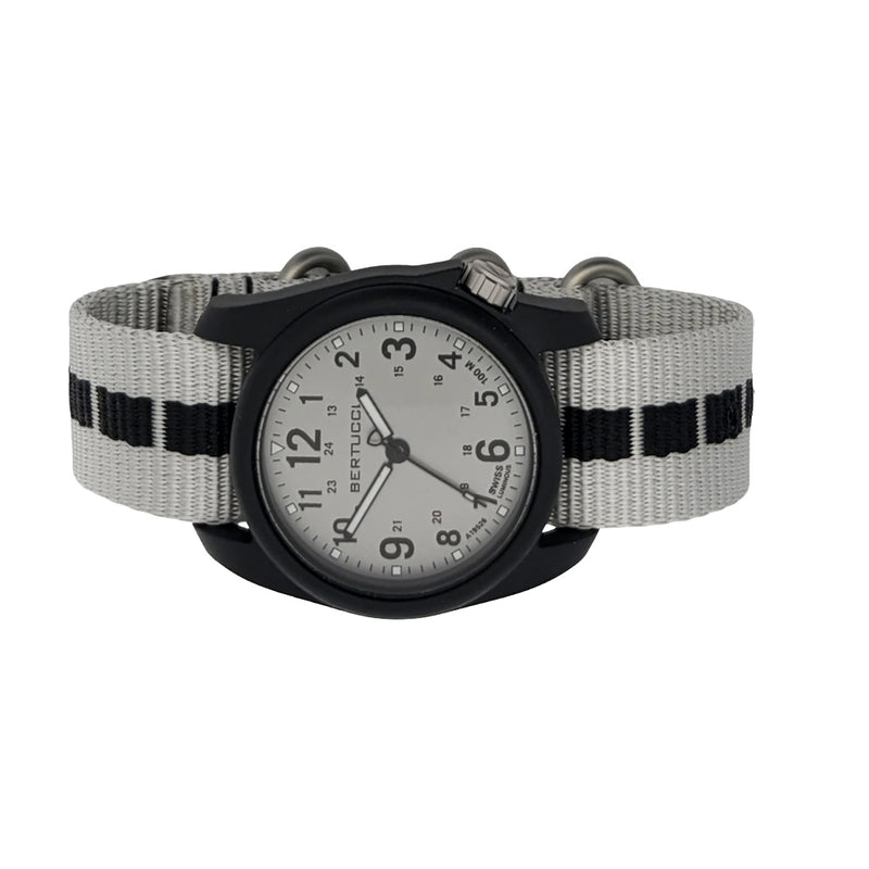 Bertucci DX3 Edge in Onyx with Silver Strap #11163