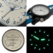 Bertucci DX3 Edge in Silver with Royal Blue Strap #11166