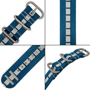 Bertucci DX3 Edge in Silver with Royal Blue Strap #11166