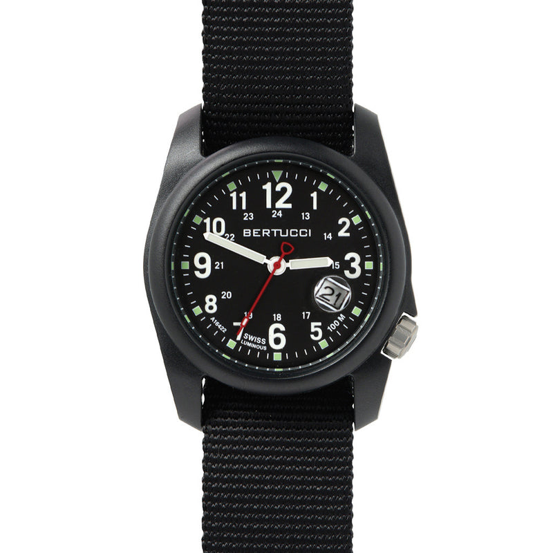 Bertucci DX3 Special Edition 10 Year Anniversary Watch with Black Strap #11200 sol