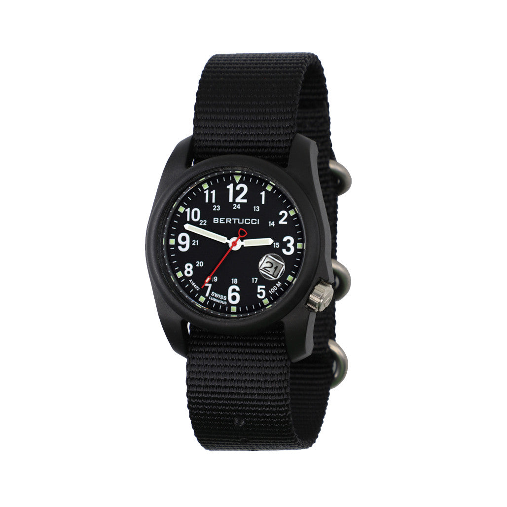 Bertucci DX3 Special Edition 10 Year Anniversary Watch with Black