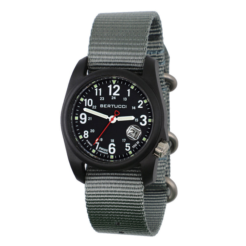 Bertucci DX3 Special Edition 10 Year Anniversary Watch with Vintage Drab Strap #11201 zoom