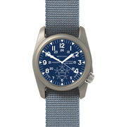 Bertucci USS Nimitz Aircraft Carrier Special Edition Blue Dial Watch #11521