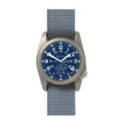 Bertucci USS Nimitz Aircraft Carrier Special Edition Blue Dial Watch #11521